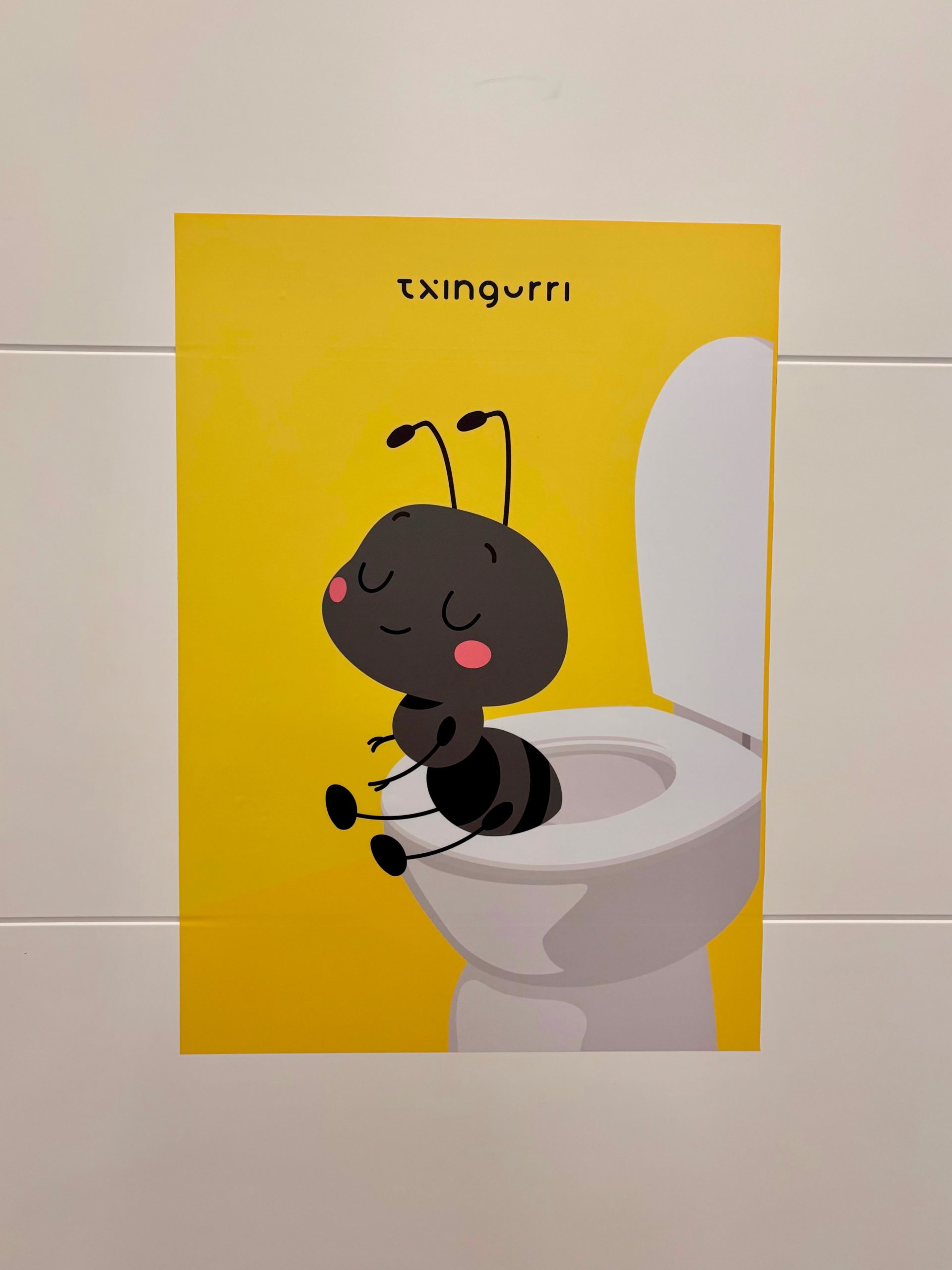 Txingurri cartel baño